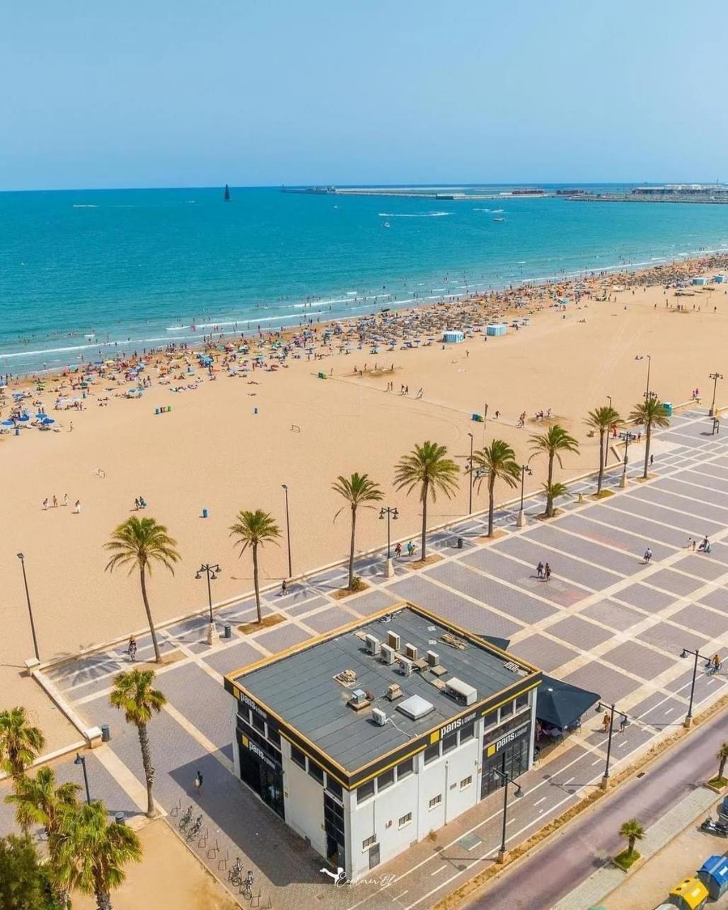 Mirador 1 Del Mercado Central - Habitacion Con Bano Privado En El Centro De La Ciudad Vella Valencia Ngoại thất bức ảnh
